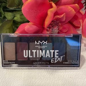 NYX ULTIMATE EDIT 6 DIFFERENT COLORS EYESHADOW PALETTE